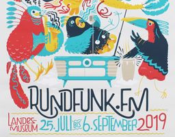 RUNDFUNK LANDESMUSEUM ARTWORK POSTER 2019 Nummer 46/50 - RAR