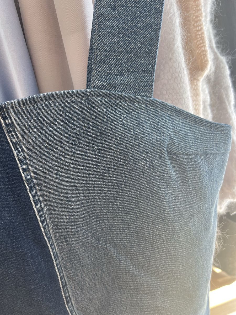 Vestiti: Denim Patchwork Mini Dress – Nuovo e nell'imballaggio originale da Goldau venduto da Kseniya123 2