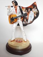 Elvis Statue Skulptur the legendary performer MIT TON