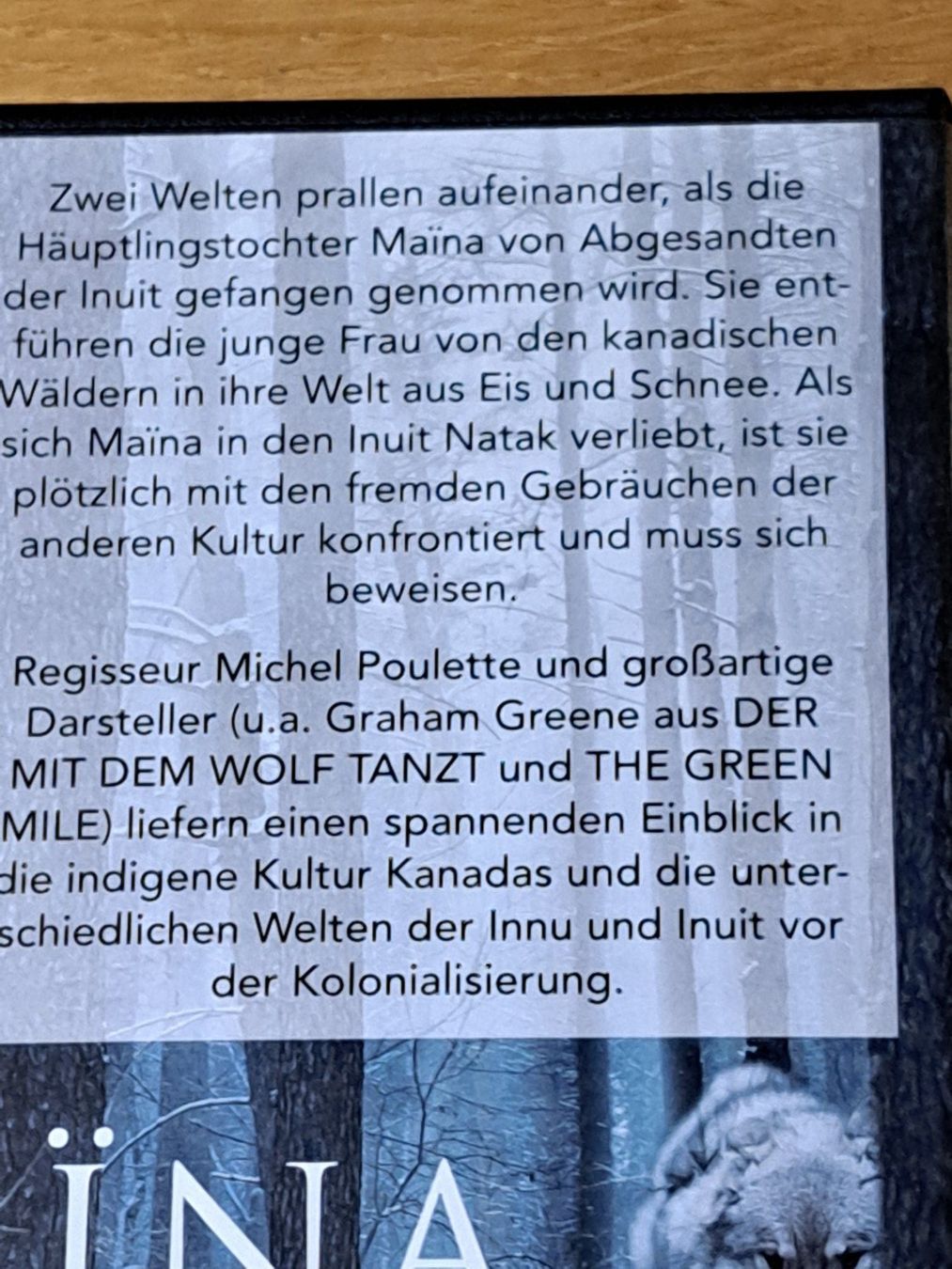 Tutti i DVDs: DVD Maïna, Das Wolfsmädchen von Michel Poulette – Nuovo (secondo la descrizione) da Unterseen venduto da Kanica 4