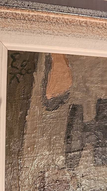 Lampade: Bild "Öllämpchen" (1968) von Walter Kuhn – Usato da Hunzenschwil venduto da Matthinique 1