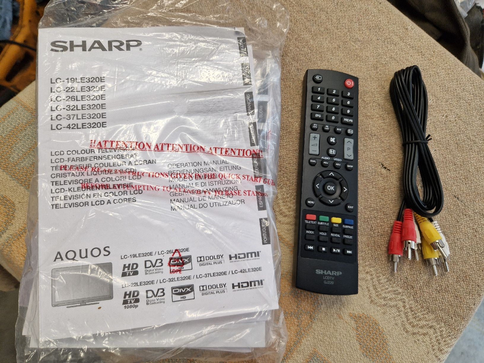 Sharp Appareils TV: SHARP LC-32LE320E – D'occasion à Einsiedeln par Radiofreund 4