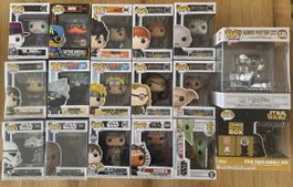 Funko Pops - Star Wars, Harry Potter, Marvel, Naruto etc.