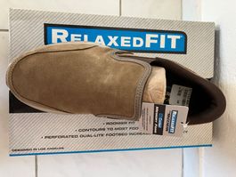 Skechers aus Leder RelaxedFIT Memory Air Cooled