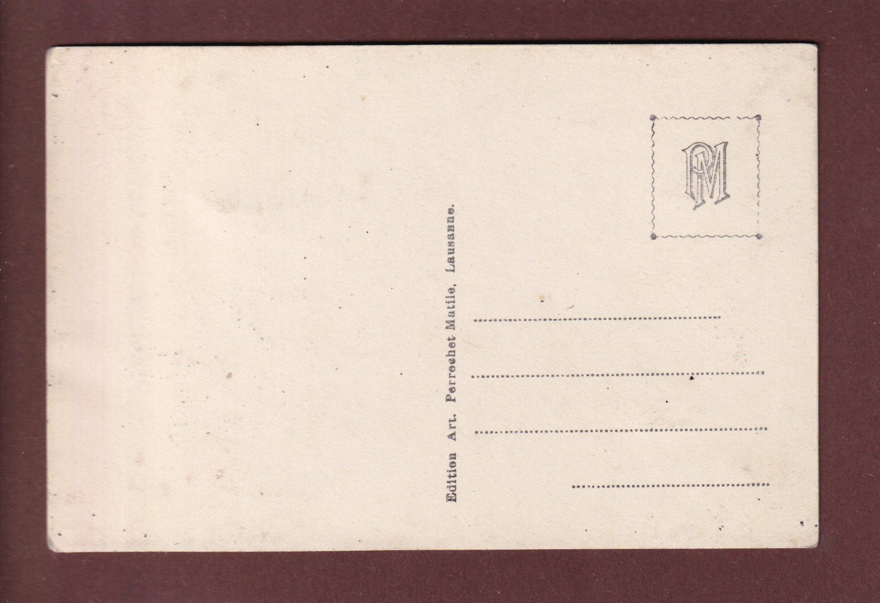 Cartoline postali: AVENCHES - Vue partielle - 1933 – Usato da Pully venduto da nicecards 1