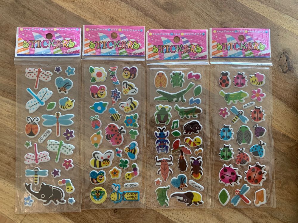 1000 Bienen Aufkleber - Wasserfeste Belohnungssticker Für Kinder & Bastelprojekte