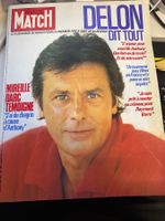Paris Match - Alain Delon, Mireille Darc - 1984