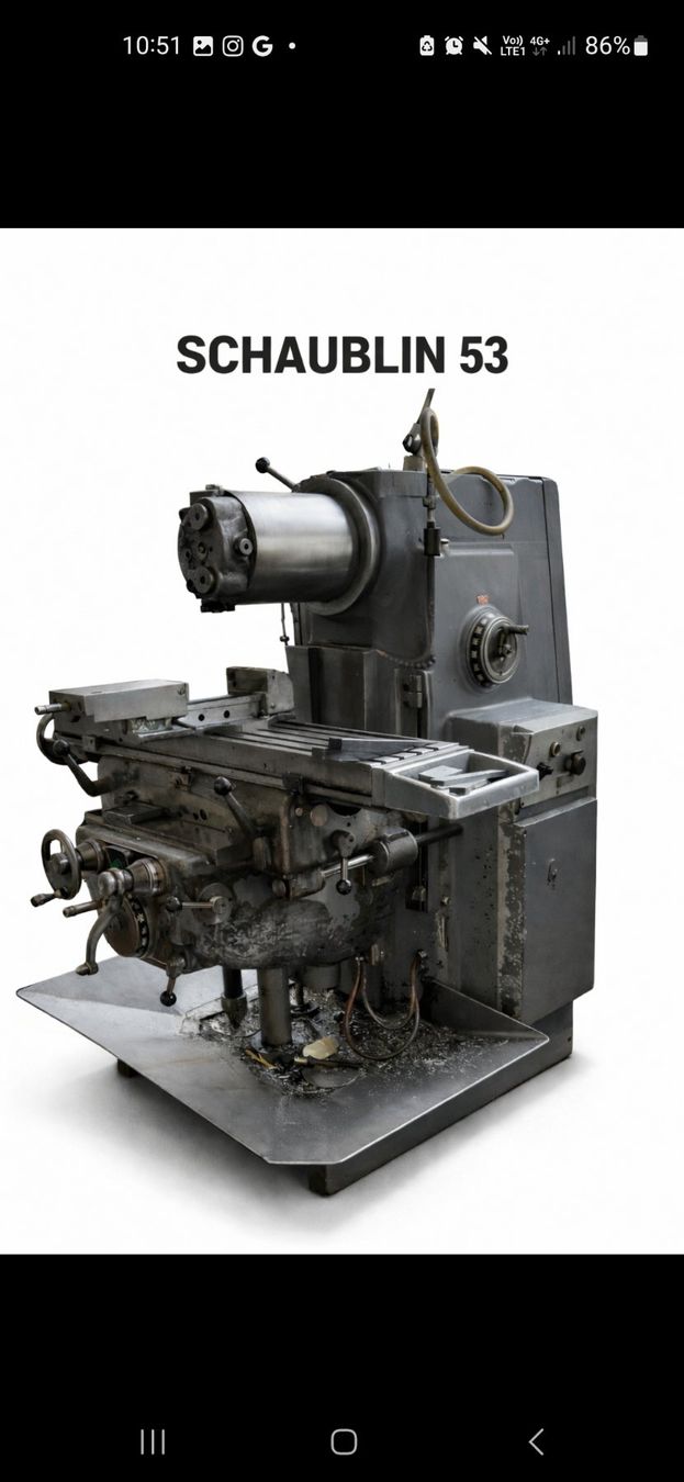 Schaublin Tutte le macchine: Fraiseuse, tours 102, Presses – Usato da Montsevelier venduto da lachatfred