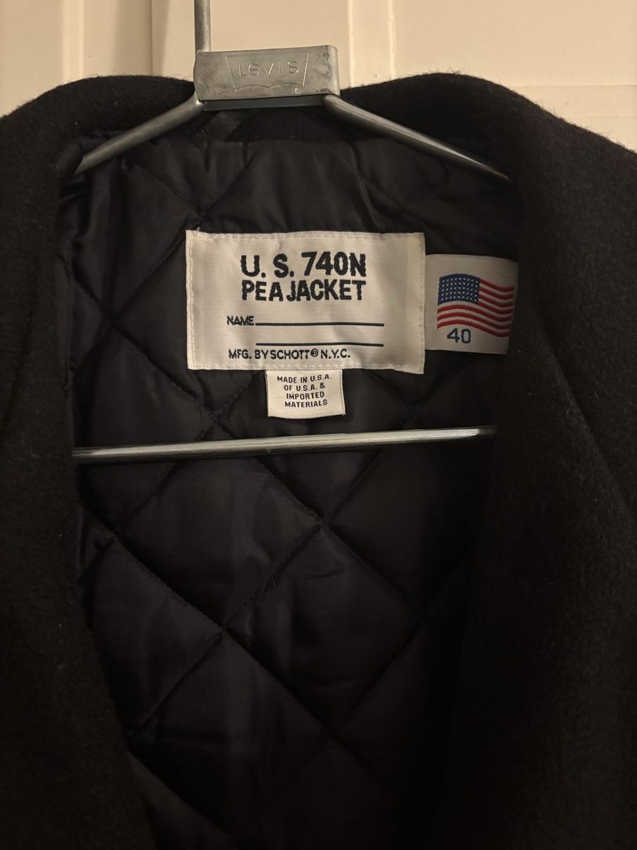 Schott Giacche: Schott N.Y.C. Pea Jacket – Nuovo (secondo la descrizione) da Biel/Bienne venduto da dozon11 1
