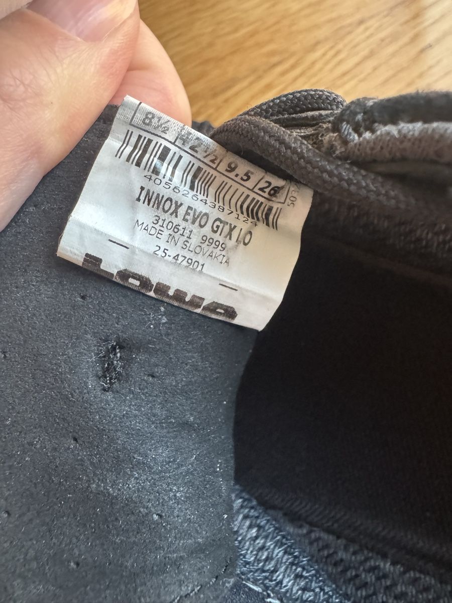 Lowa Scarpe da uomo: Lowa Innox Goretex Wanderschuhe – Usato da Zürich venduto da carolebarole 3