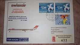 Swissair Zürich - Larnaca 27.03.1984