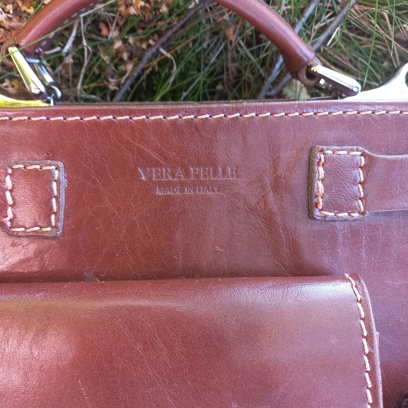 Vera Pelle Taschen: Made in Italy Herren-Ledertasche Vintagestyle – Gebraucht aus Niederhelfenschwil von pyr_n8bb 3