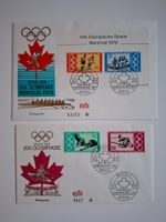 BRD 1976  XXI. Olimpiade. 2 Stück. Nummeriert.
