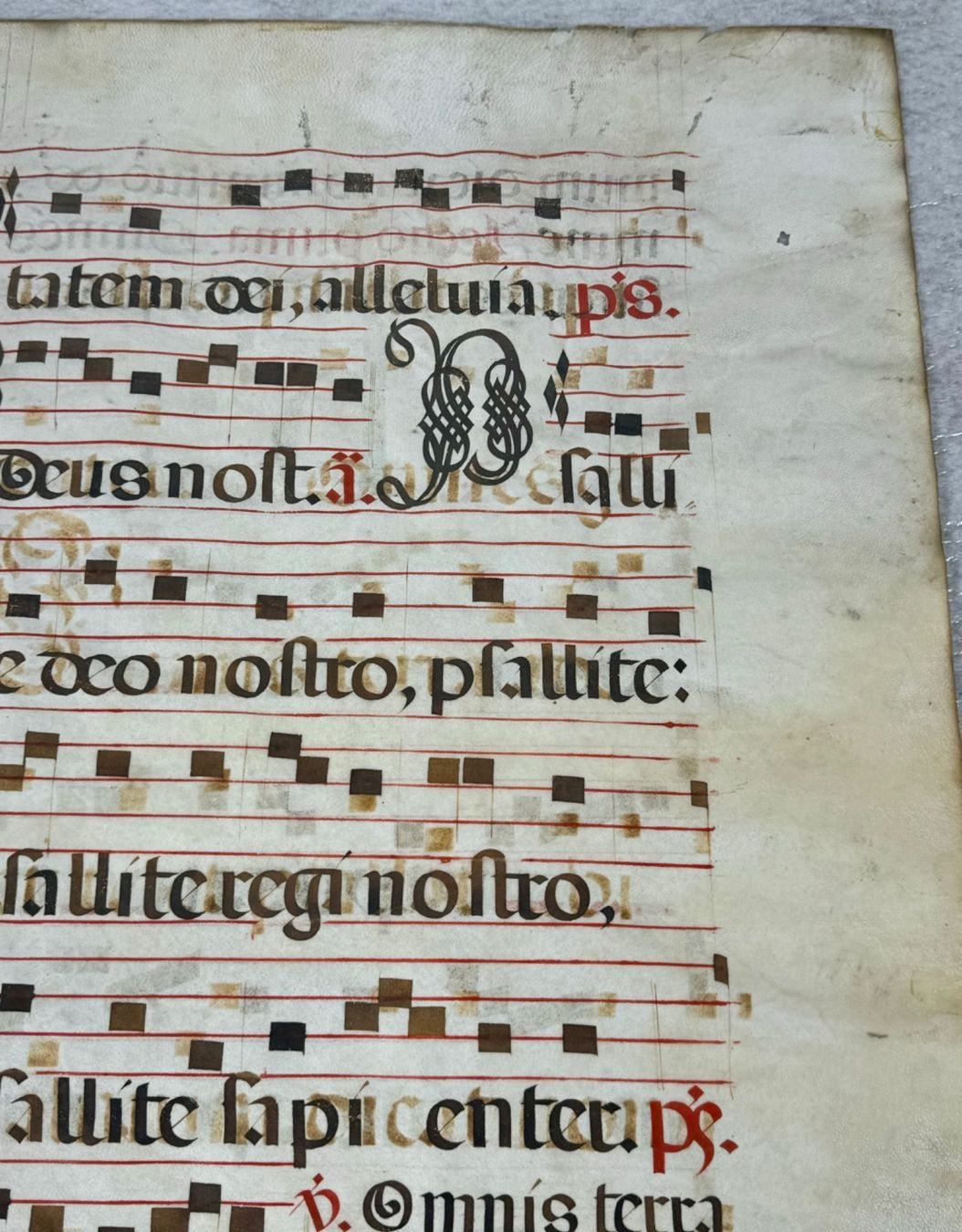 Dokumente: Antikes (Doppelseitiges) Pergament-Manuskript 15 Jahrhundert – Gebraucht aus Basel von Upps_23 5