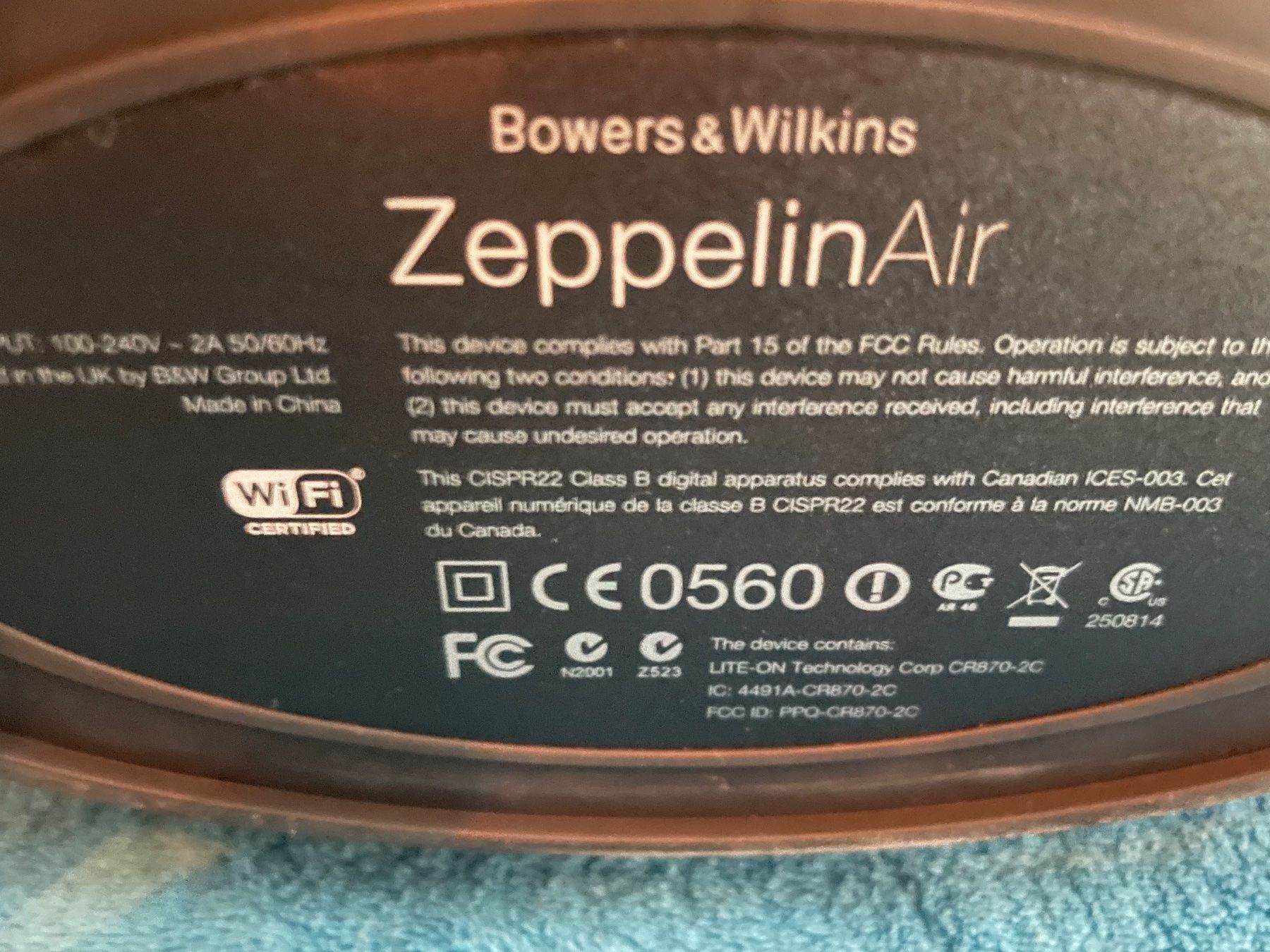 Bowers & Wilkins Haut-parleurs: B&W Zeppelin Air – D'occasion à Wohlen AG par patnigg2003 6