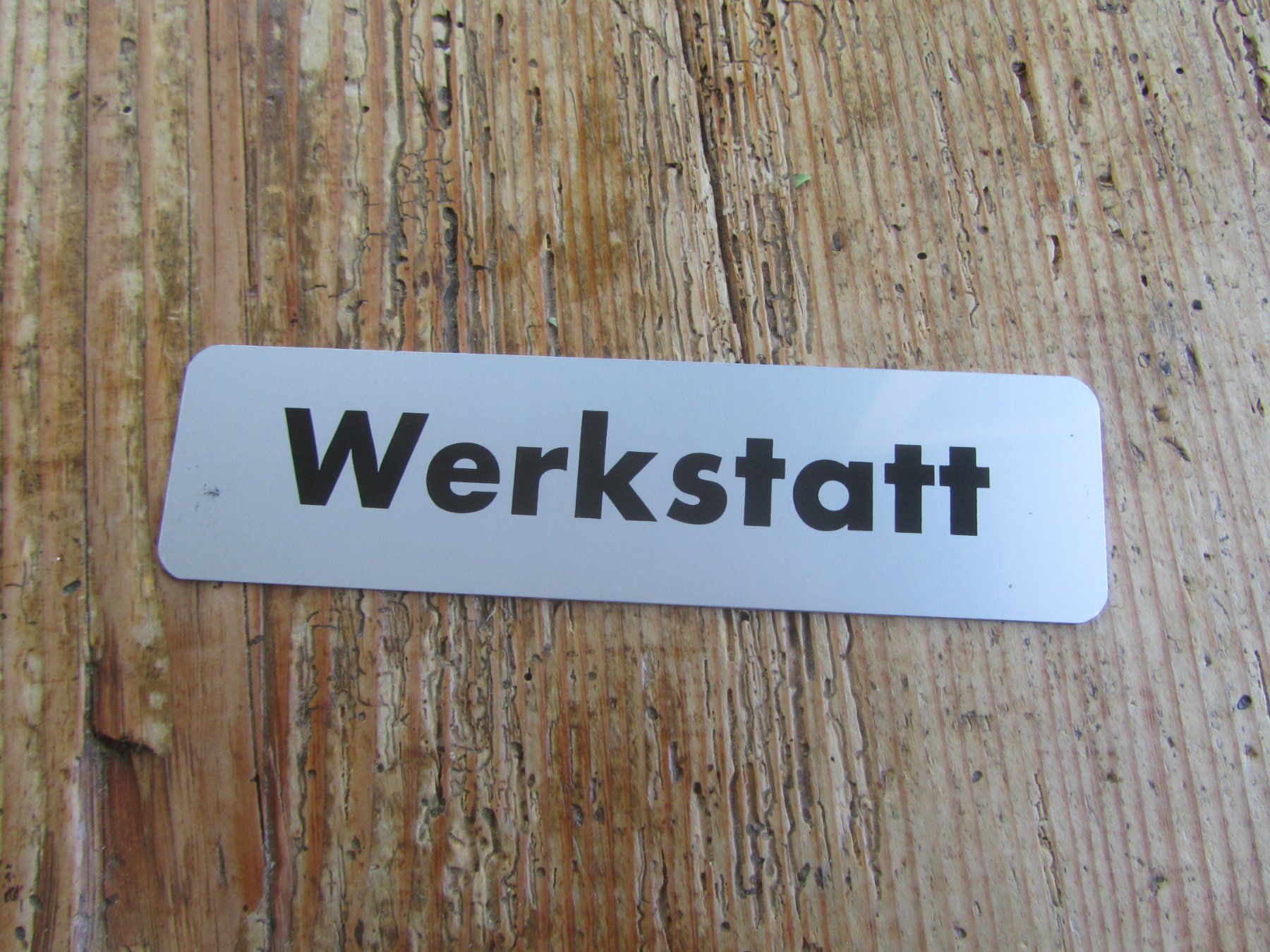 Insegne: Werkstatt-Schild – Usato da Seengen venduto da mikelele