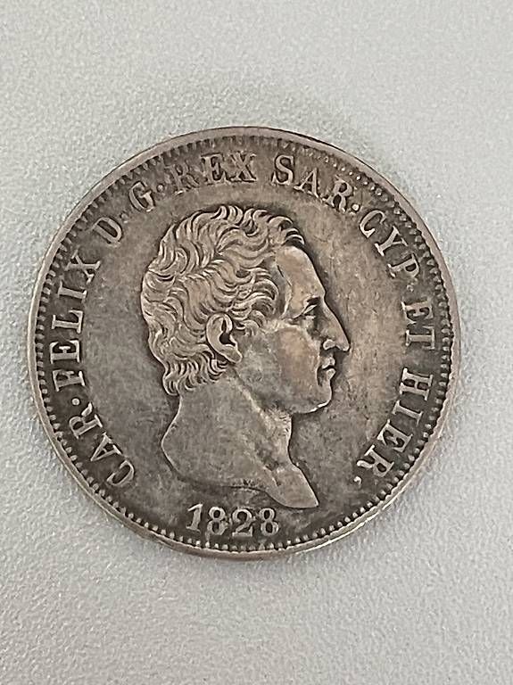 Tutti le monete: 5 Lire 1828 – Usato da Langwiesen venduto da antik_numis 1