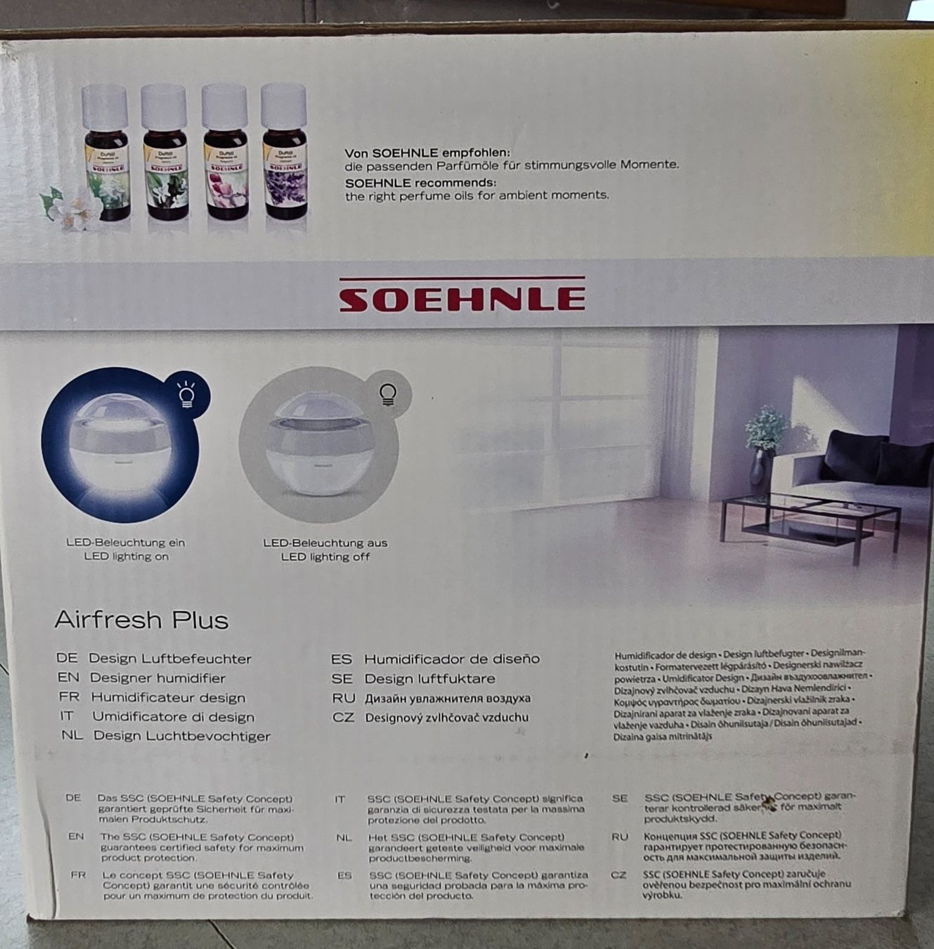 Luftbefeuchter: Luftbefeuchter SOEHNLE – Neu und originalverpackt aus Goldingen von Abendblume 2