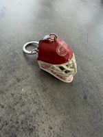 Schlüsselanhänger Hockey Maske Red Wings guter Zustand