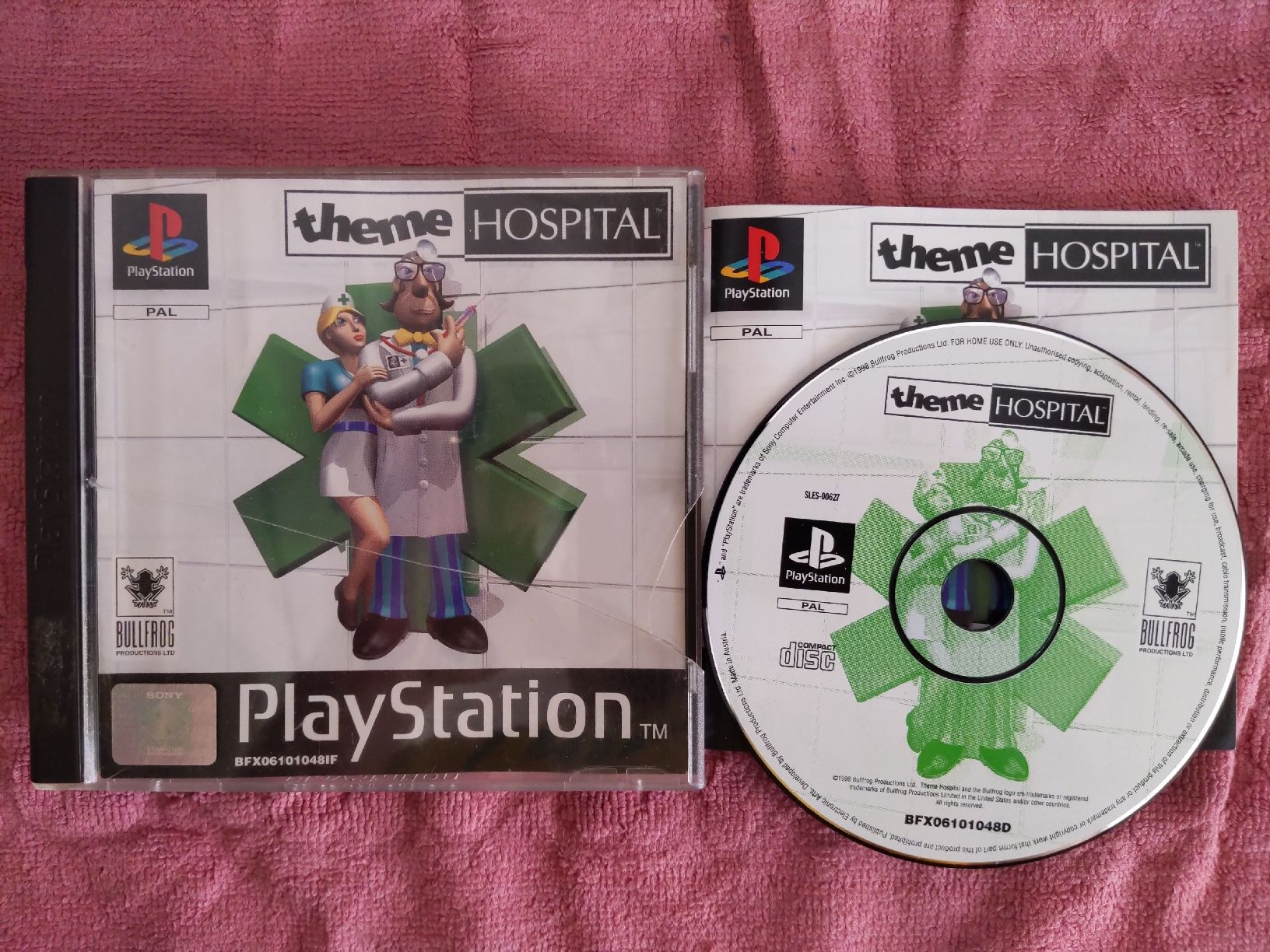 Sony Spiele: PlayStation Spiel Theme Hospital – Gebraucht aus Unterseen von ain_h852