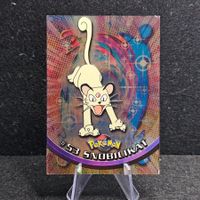 Pokemon Topps Holo Foil Blue 1. Edition/Print DE Snobilikat