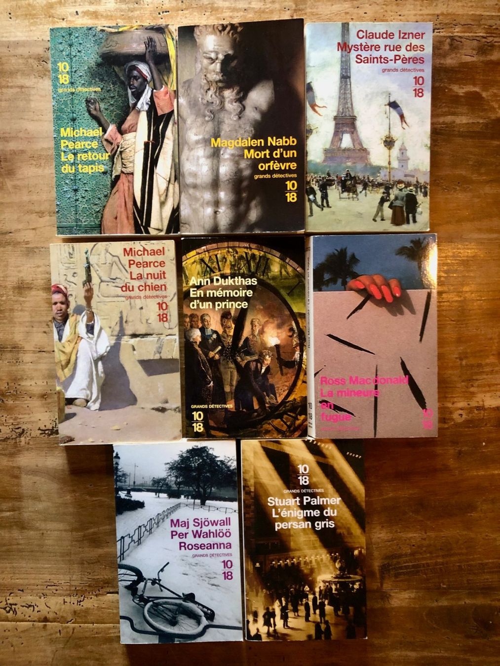 Libri: 8 volumes - policiers – Usato da Haute-Nendaz venduto da photoksar
