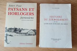 Livres d'histoire Jurassienne 