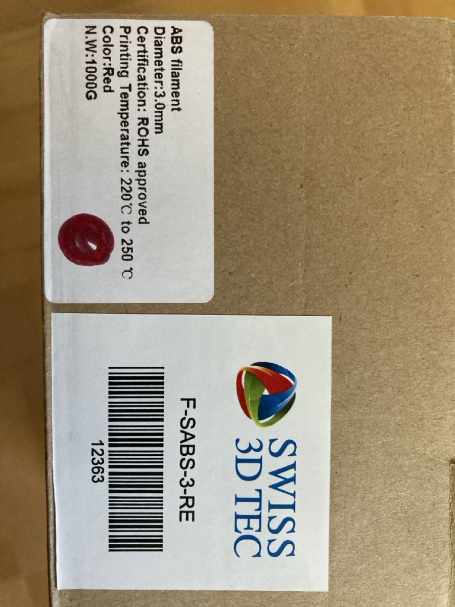 Ultimaker Filament: Filament PLA 3mm 2,85mm Rot , rouge – Neu und originalverpackt aus FRIBOURG von Boris004 2