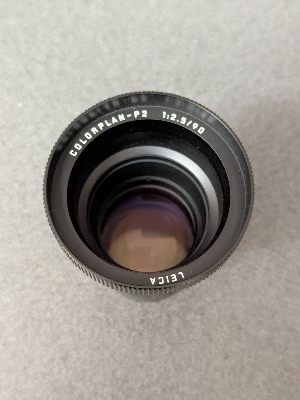 Leica Obiettivi: Leica Colorplan P2 1:2.5 90mm Projektor-objektiv – Usato da Bischofszell venduto da Blende2 1