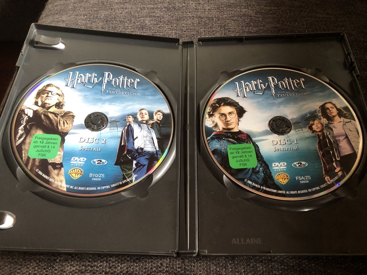 Tous les DVDs: DVD Harry Potter und der Feuerkelch – D'occasion à Balsthal par Katzenfan99 2