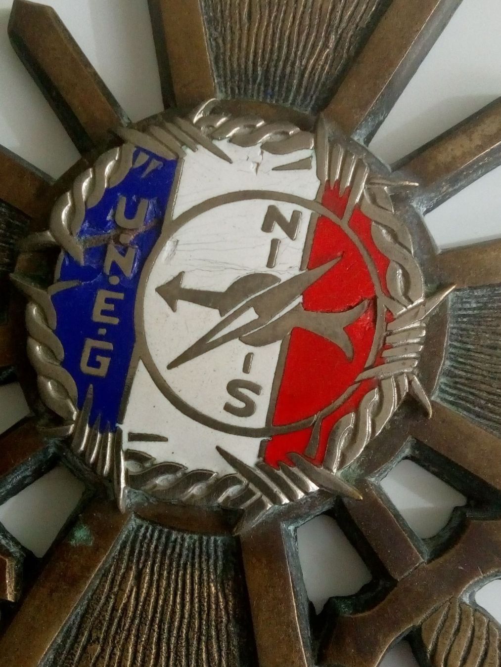 Plaquettes & Badges: Emblem U.N.E.G Section Alscace – D'occasion à Basel par vintagecollector 2