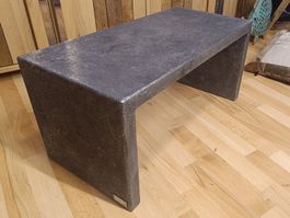 1 Hocker/Nachttisch Steinskulptur Optik - SP Creation