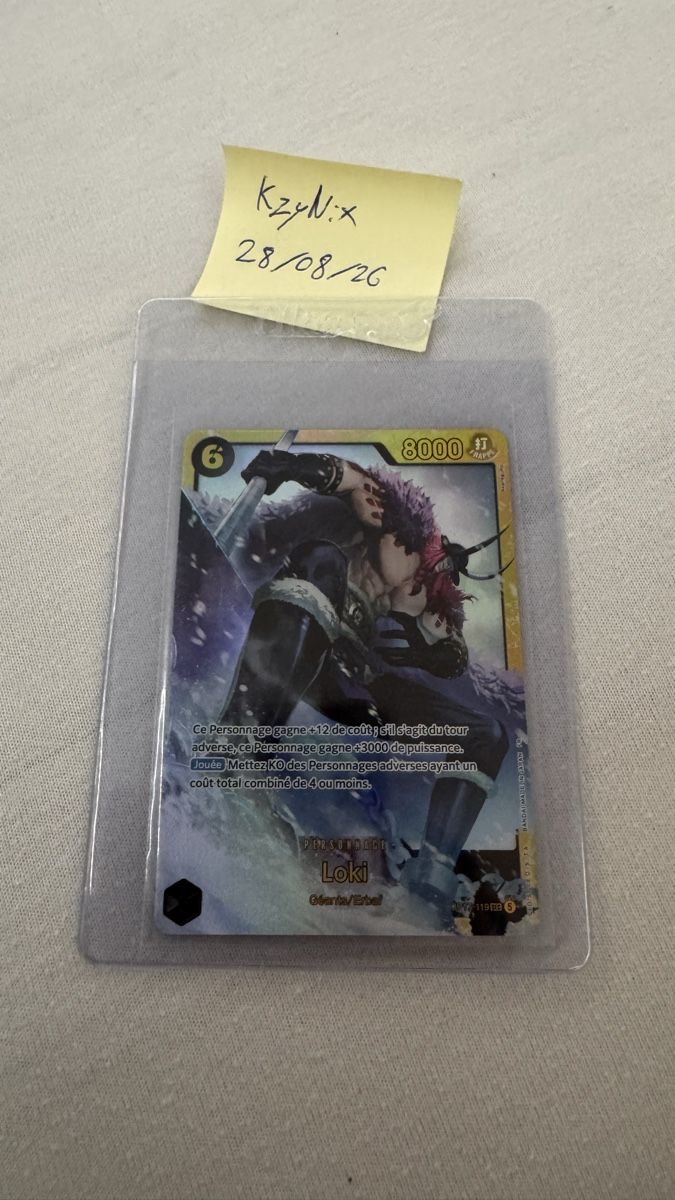 Bandai Sammelbilder & Trading cards: Loki - SEC - OP17-118 – Neu (gemäss Beschreibung) aus Vouvry von KzyNix
