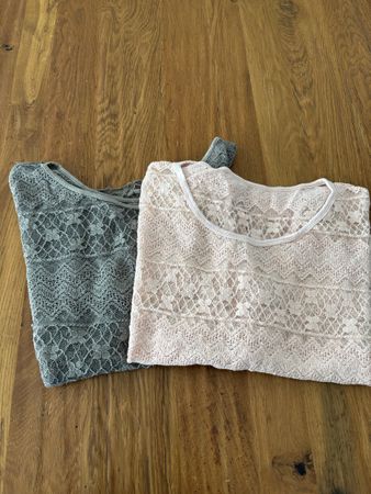 2 Sommer Tops, modisch sehr aktuell, Gr. L