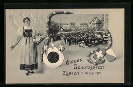Zürich, Eidg. Schützenfest 1907, Marsc