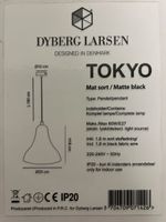DYBERG LARSEN Pendelleuchte TOKYO Mat Schwarz Ø20cm Neu