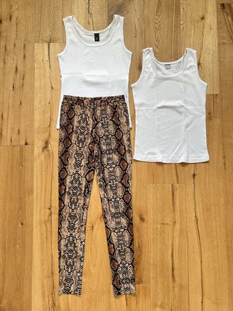 Leggings & Top von Heine Gr. XS
