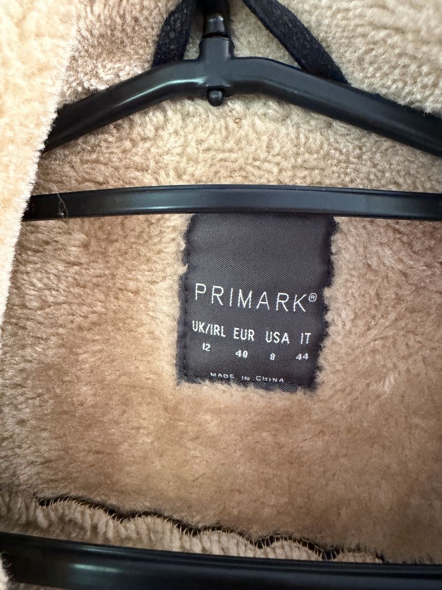 Primark Giacche: Primark Lammfellimitat Bikerjacke Schwarz Damen – Nuovo (secondo la descrizione) da Gränichen venduto da Domsiiiii 1