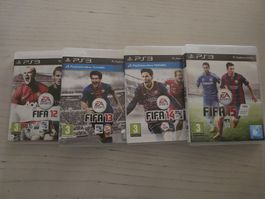 Fifa 12 - Fifa 13 - Fifa 14 - Fifa 15 Playstation 3