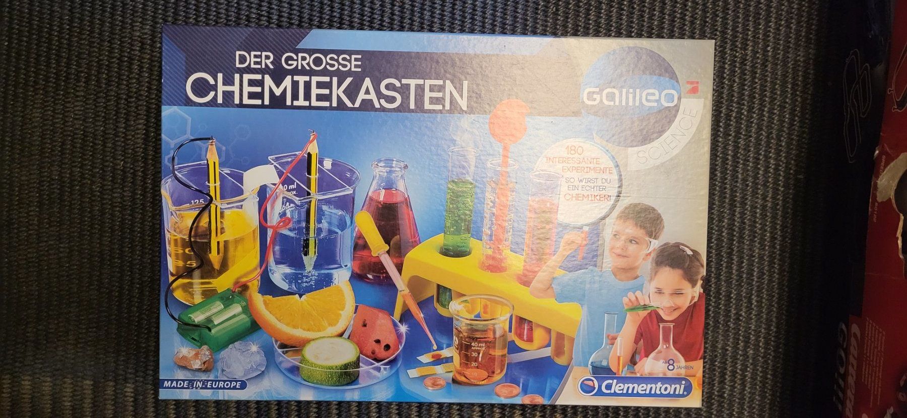 Clementoni Spiele: Der grosse Chemiekasten – Gebraucht aus Büsserach von namib68
