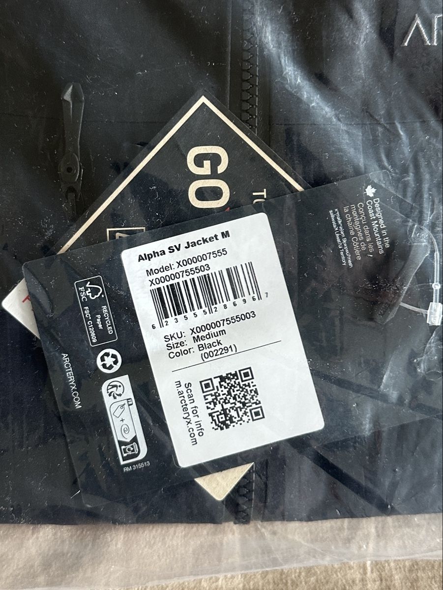 Arcteryx Jacken: Arcteryx Alpha SV – Neu und originalverpackt aus St. Gallen von Alpenfuerst 7