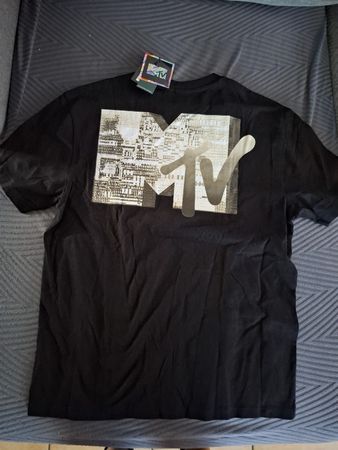 Maglietta MTV Music Television nera taglia L nuova