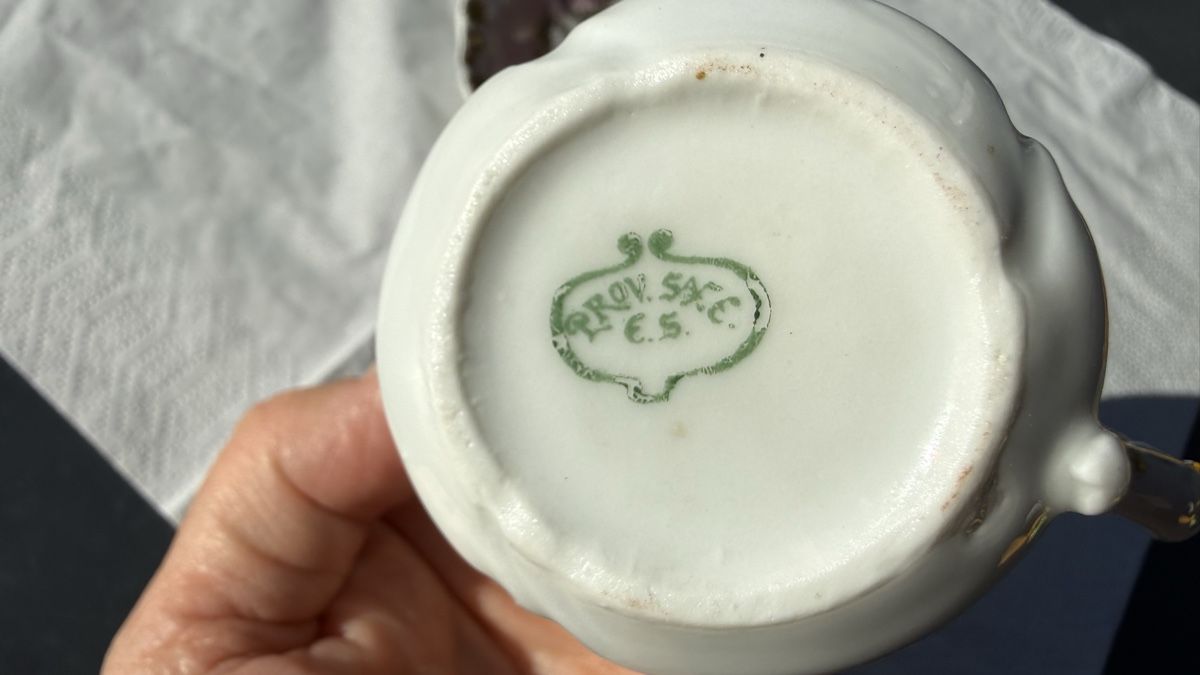 Tazze: Mokkatasse Erdmann Schlegelmilch, ca 1920 – Usato da Ebikon venduto da Leonidas2 8