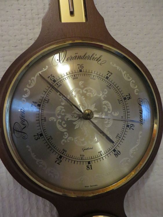 Wetterstation Gischard,Thermometer,Hygrometer,Barometer Kaufen auf Ricardo