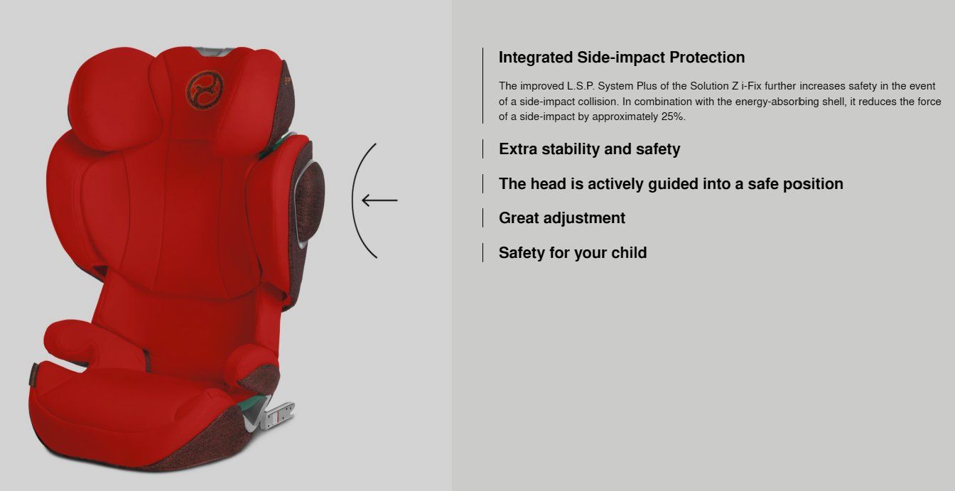 Cybex Seggiolini per auto: CYBEX Platinum Solution Z i-Fix ZOHO GREY PLUS – Usato da Lausanne venduto da guestudio 6