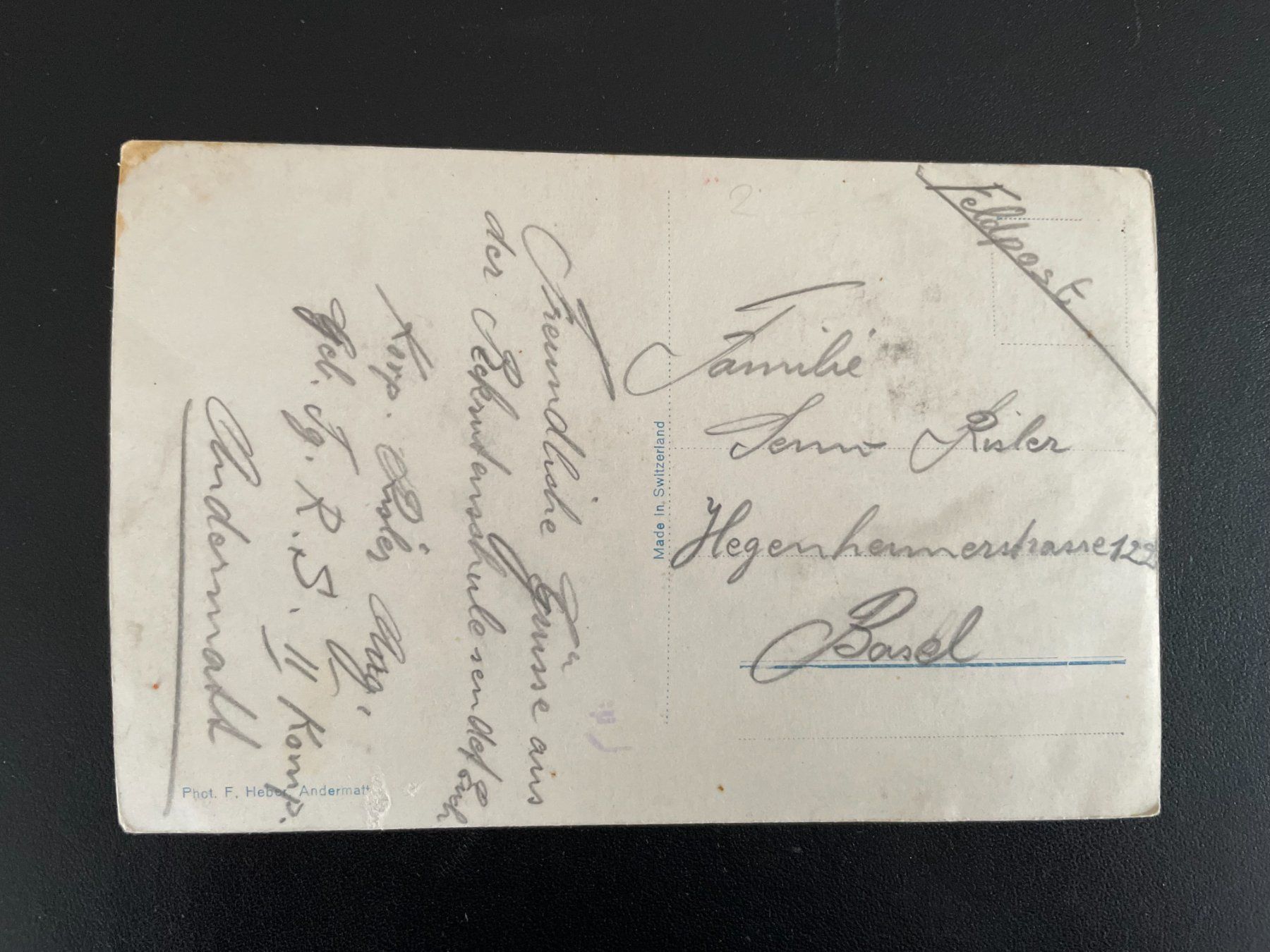 Cartoline postali: AK UR Andermatt – Usato da Thal venduto da Danny82 1