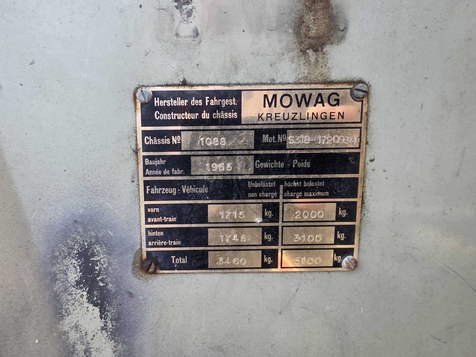 Véhicules utilitaires: Occasion 2 MOWAG  – Défectueux à Schmiedrued par Samuel.R 3