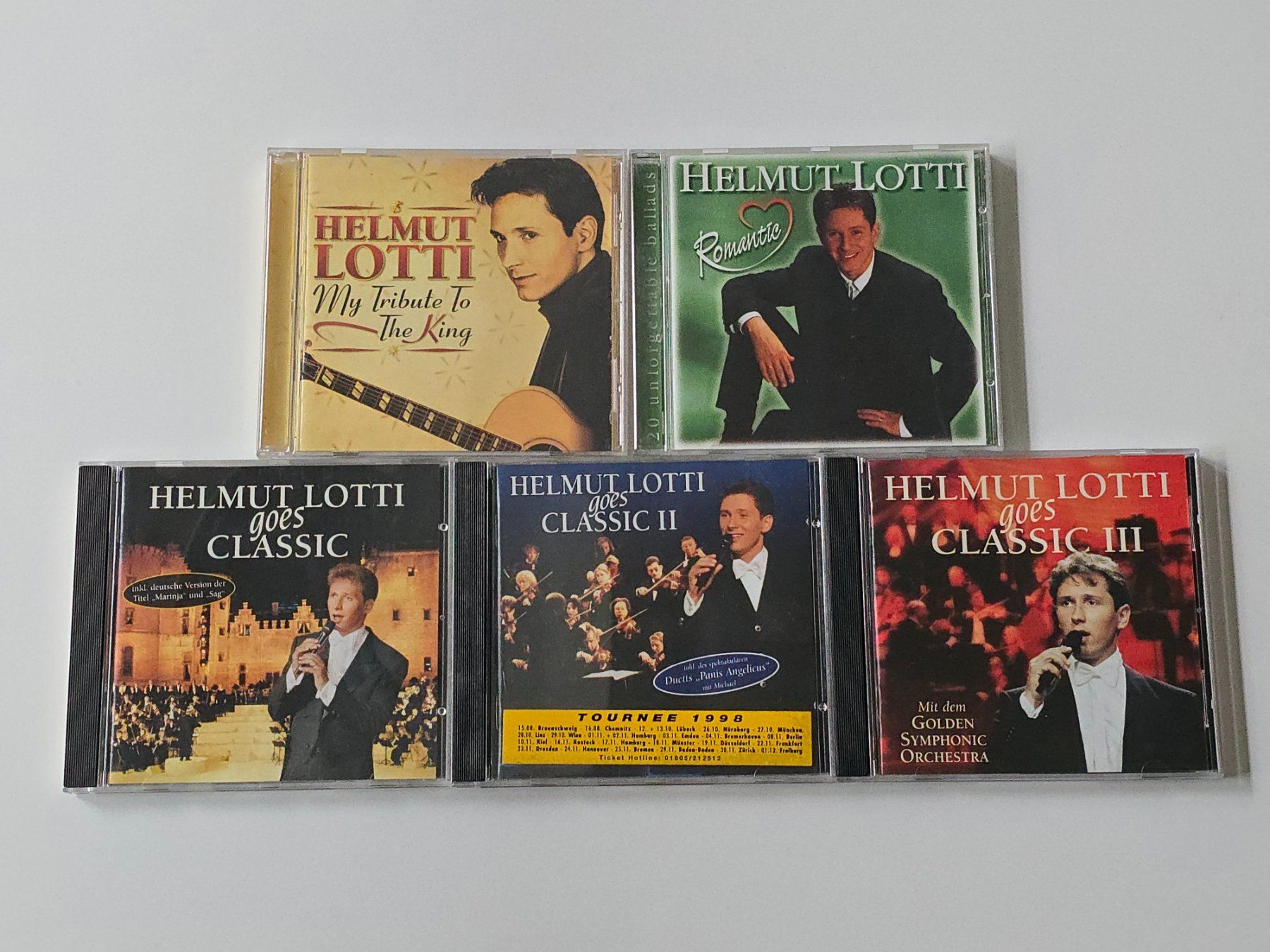 CD: 5 CD Helmut Lotti – Usato da Dättlikon venduto da Wundertuete_
