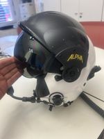 Hubschrauber Piloten Helm