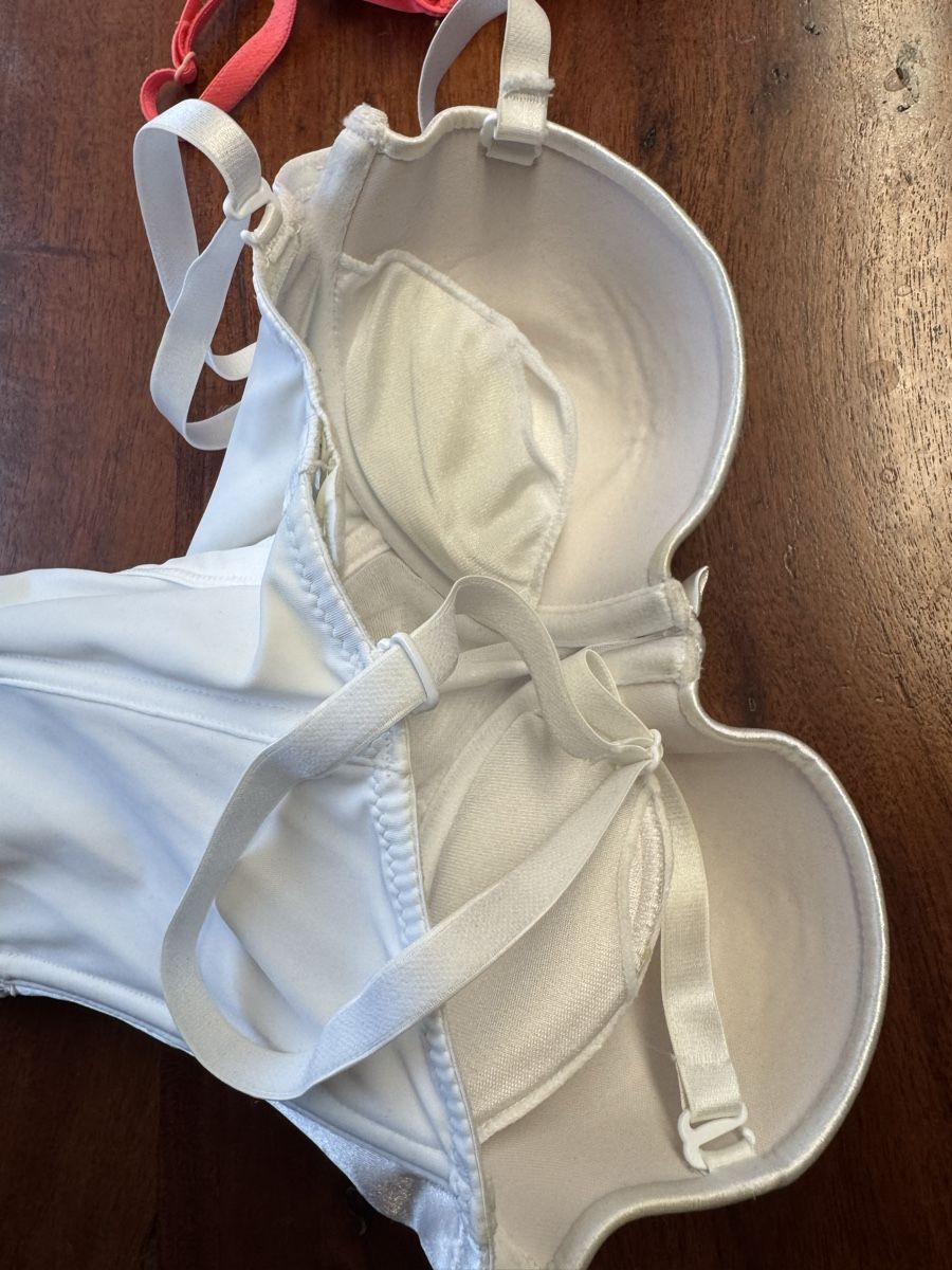 H&M Altra biancheria intima: H&M Satin Corsage, Weiss! 75A – Usato da Oftringen venduto da Makeq 1